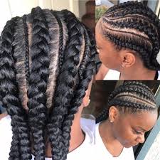 Simple yet trending hairstyle you can go for in 2021. 80 Amazing Feed In Braids For 2021