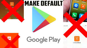 How To Make Google Play Store Default App Store In Miui China Dev Rom Youtube