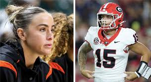 Carson Beck's girlfriend slams social media haters following Georgia's loss  to Alabama
