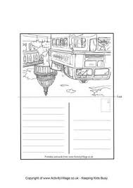Make them happy with these printable coloring pages and let them show how artful and creative they. London Postcards