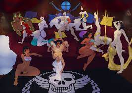 12girls 1boy 6+girls aladdin anna (frozen) ariel atlantis: the  lost empire beauty and the beast belle bondage chel crossover disney disney  princess dreamworks elsa (frozen) frozen (film) group group