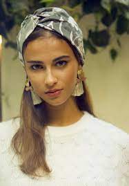 spor sac bandi baglama modeli tesettur giyim sac bandana sac stili bandana sac