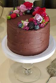 Chocolate Butter Cream Wedding Cake By Let S Do Cake Chocolate Fruit Cake Birthday Cake Chocolate Cream Wedding Cakes