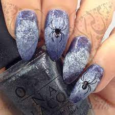This halloween, we really want you to nail it with your spellbinding style. Halloween Nail Art Spider Web Nail Water Decals