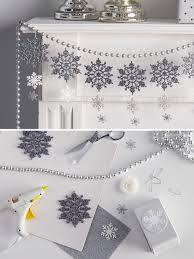 How To Make A Magical Snowflake Garland It Can Transform A Room From Blah To Beautiful Diy Christmas Garland Christmas Diy Christmas Decor Diy