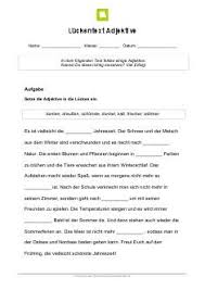 Arbeitsblatt Luckentext Adjektive Fruhling Adjektive Grundschule Adjektive Arbeitsblatter