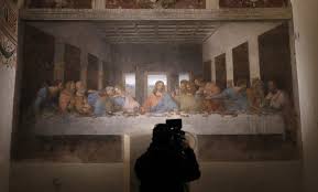 Es cuadros religiosos del sagrado corazón y la ultima cena también se hallan en las habitaciones. La Ultima Cena De Leonardo Reabre Al Publico Local