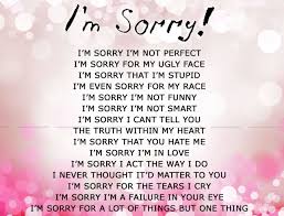 Im Sorry Pictures Photos And Images For Facebook Tumblr Pinterest And Twitter Apologizing Quotes Sorry Cards Apology Cards