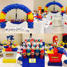 5th Birthday Theme Ideas For Boy Sonic The Hedgehog Birthday Party I Decorated For A Little Boy 5th Birthday Sonic Birthday Parties Sonic Party Hedgehog Birthday