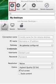 Remote desktop sessions between macs and other platforms make support tasks convenient. Mac Os Microsoft Remote Desktop Configuration File