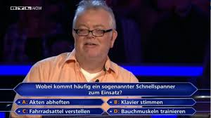 Die allererste frau, die bei günther jauch die million gewann, ist tot. Wer Wird Millionar Reiner Haas Gewinnt 64 000 Euro