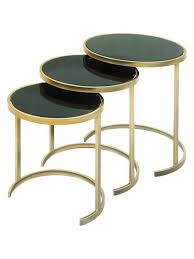 Round Nesting Tables Set Of 3 By Uma At Gilt