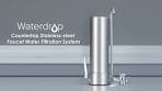 Introducing Waterdrop CTF-01 Stainless-Steel Faucet Water ...