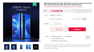 Xiaomi mi mix alpha smartphone runs on android v9.0 (pie) operating system. Xiaomi Mi Mix Alpha Is Listed For Purchase In China But No One Will Buy It Gizmochina