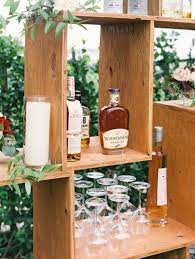 Intimate Private Estate Wedding Old Greenwich Connecticut Stephanie Brauer Photography In 2021 Wedding Bar Cart Whiskey Wedding Wedding Bar