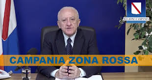 Campania zona rossa, si va verso il passaggio graduale a zona arancione: Wehaekvzp3kckm