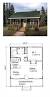 Small 1 Bedroom Small Log Cabin Floor Plans