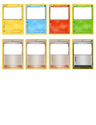 I got my kids to draw their own. Pokemon Template Cards High Resolution For Printing Your Own Pokemon Cards Great For Birthday Parti Blank Card Template Pokemon Card Values Pokemon Birthday