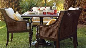 Bimini Dining Frontgate Outdoor Furniture British Colonial Style Rattan Garden Furniture