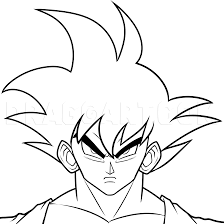 How to draw goku from dragon ball z. How To Draw Dark Goku Step By Step Drawing Guide By Dawn Dragoart Com