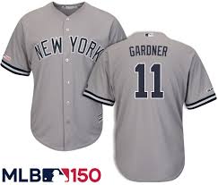 Brett Gardner New York Yankees Road Mlb 150 Jersey By Majestic