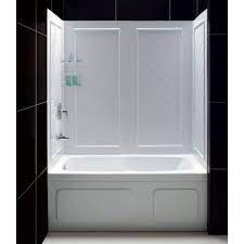 These bathtub wall surround are high on demand and are a staple favorite of architects and interior designers alike. Tub Surrounds Shower Walls The Home Depot Canada