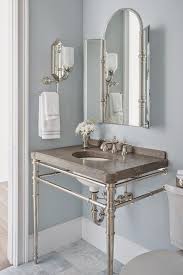 Reu Architects Bathroom Paint Color Is Benjamin Moore Silver Gray Kallista Vanity Sink Bathroom Paint Colors Bathroom Colors Room Paint Colors