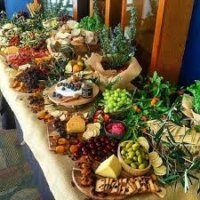 Here S A Huge Grazing Table By Karakaraperth To Feast Your Eyes On Food Displays Party Buffet Food Table