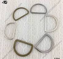 25mm Metal D Ring Buckle For Crafts, Webbing Strap, Purse, Pet