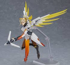 Mercy engages one of two beams that connect to an ally. Figma Mercy