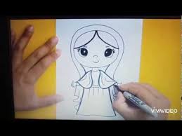 468 imágenes gratis de la virgen maría. How To Draw The Virgin Mary Kawaii Youtube
