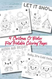Christmas coloring pages for kids. 4 Free Printable Kids Christmas Coloring Pages Pdf Oh My Creative Printable Christmas Coloring Pages Christmas Coloring Printables Free Christmas Coloring Pages