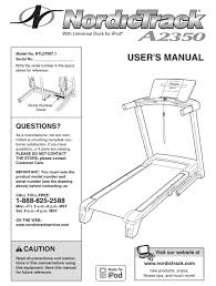 Version number * learn more. Nordictrack A2350 Ntl07007 1 User Manual Pdf Download Manualslib