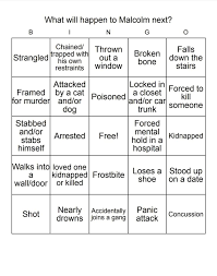 Prodigal Son Bingo Prodigal Son Prodigal Sons