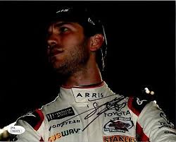 Daniel Suarez Nascar Driver Autographed 8x10 Photo JSA