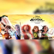 Chocolatiey Disney Edit Anna As Fire Bender Elsa As Fire Bender Emphasis On Ice Merida As Air Rapunzel As E Avatar The Last Airbender Disney Theory Avatar