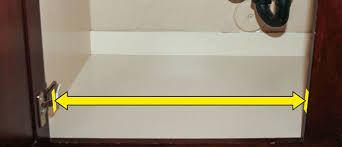 How to measure kitchen cabinet. Measuring Guide For Sliding Shelf Cabinets With Explanation Of Options For Pullout Shelving Store
