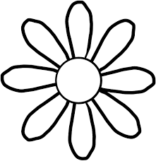 Black And White Cartoon Images Of Flowers Traceable Flower Templates This Is Your Indexhtml Page On Clipart Best Flower Drawing Flower Clipart Free Flower Clipart