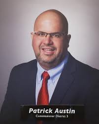 The City of Sanford is pleased to announce the appointment of Commissioner  Patrick Austin, representing District 3, as the new Vice-Mayor of Sanford  for the upcoming year, 2025. This decision was made
