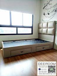 ฐานเต ยงขนาดเล ก นอนคนเด ยว ความสวยท ไม ธรรมดา ฐานรองท นอน ร น boxone ล นช ก ห ว mini a 3 5 ฟ ต หน งไหมส คร ม ร ห องนอนส ดำ เต ยงล นช ก เต ยงนอน