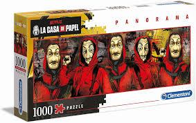 La casa di carta ( la casa de papel) è una serie televisiva spagnola ideata da álex pina, trasmessa inizialmente dall'emittente antena 3, e in seguito acquisita e distribuita da netflix. Clementoni Jigsaw Puzzle 1 000 Pieces Netflix La Casa De Papel Money Heist Amazon De Toys Games