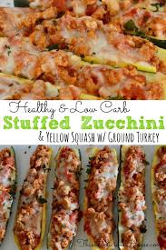 Stuffed Zucchini Boats Italian Style This Delicious House Recipe Zucchini Boats Healthy Yellow Squash Recipes Healthy Ground Turkey