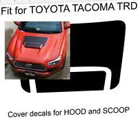 We did not find results for: Matte Black 2016 2021 Toyota Tacoma Trd Hood Scoop Decal Blackout Ebay
