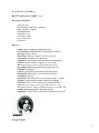 Es el anterior dueño del castillo y quien lo vende a hiram b. Analisis De La Novela El Fantasma De Canterville Personajes Principales Hiram B Otis