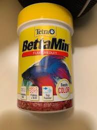 Tetra Betta Flake Medley 0 81 Oz Fish Food Fast Free Usa Shipping Ebay In 2020 Fish Recipes Medley Tetra