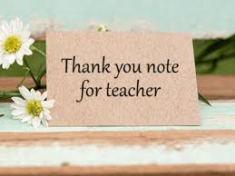 Thank you messages for teacher. Thank You Note To Teacher From Parent Thank You Letter To Teacher Socially Keeda