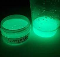 Glow In Dark Powder - Yellowish Green Fluorescent Pigment 50g For Resin &  Crafts