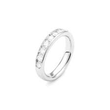 Retrouvez tous nos bijoux anciens sur notre boutique bijoux baume. Demi Alliance Emma Or Blanc 750 Diamants 0 60 Carat