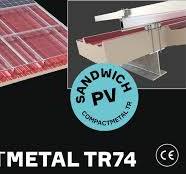 New photovoltaic mounting system for sandwich panel roofs