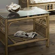 This would be part of building your own set and configuration. Cane Rattan Glass Top Conservatory Coffee Table Faversham Range